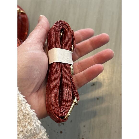 Bewaltz Classic Red Gumball Machine Handbag Sparkle Glitter Novelty - Picture 9 of 10